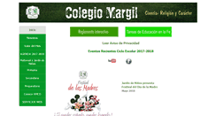 Desktop Screenshot of colegiomargil.edu.mx